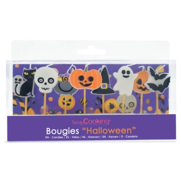 Bougie Halloween X8 Scrapcooking 1