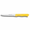 Couteau De Table Cranté 10,5 Cm Sabatier Jaune 5