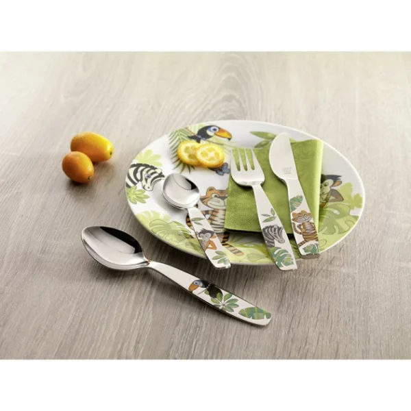 Couverts Enfant Inox Jungle 4 Pièces Zwilling 3