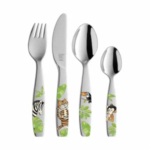 Couverts Enfant Inox Jungle 4 Pièces Zwilling 16