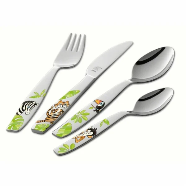 Couverts Enfant Inox Jungle 4 Pièces Zwilling 1