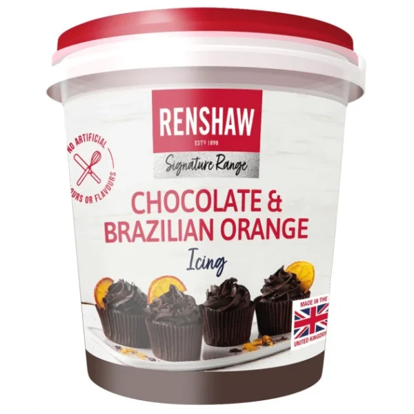 DLUO Courte Glaçage Au Chocolat Et Orange Brésilienne 400 G Renshaw 1