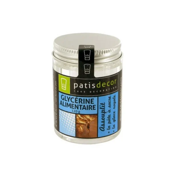 PATISDECOR DLUO Dépassée Glycérine Alimentaire 120 G Patisdécor 1