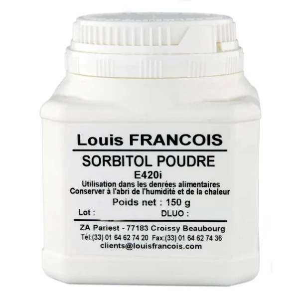 LOUIS FRANCOIS DLUO Dépassée Sorbitol E420i En Poudre 150 G Louis François 1