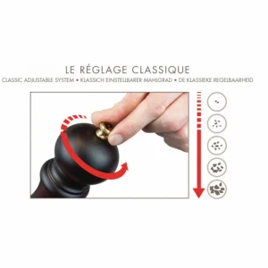 Promo 🛒 Duo Moulin à Poivre et Sel Tahiti Hiver 15 cm Peugeot 🔥 18