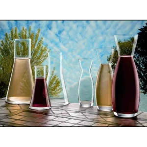 FIN DE SERIE Carafe 1L Luigi Bormioli CONICA 6