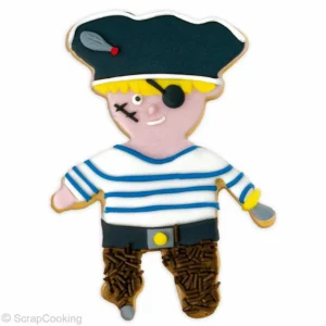 SCRAPCOOKING FIN DE SERIE Découpoirs Pirate (x4) 10