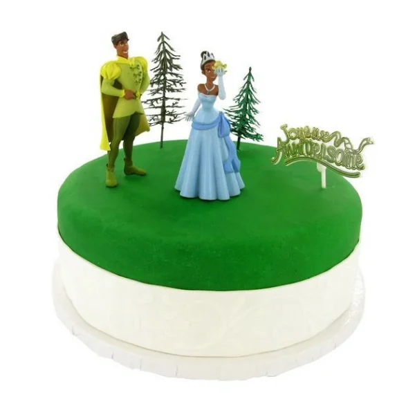 GATODECO FIN DE SERIE Kit Décor Gâteau La Princesse Et La Grenouille (5 Pièces) 1