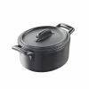 FIN DE SERIE Mini Cocotte Ovale Noire 8cl Belle Cuisine Revol 22