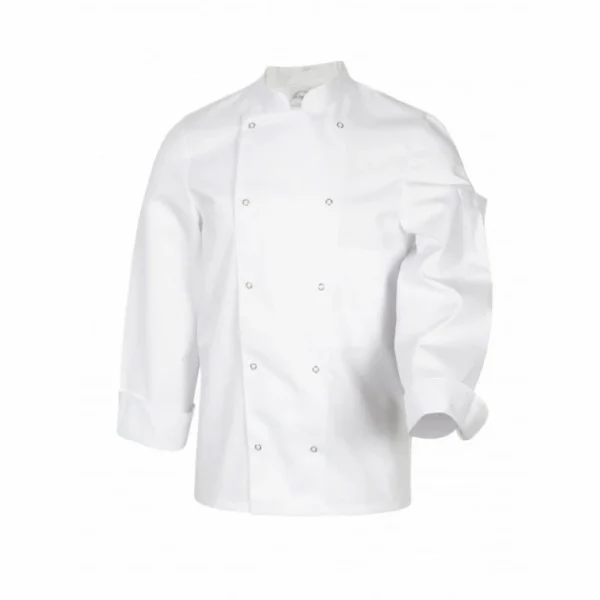 FIN DE SERIE Veste De Cuisine Mixte Blanc MELBOURNE T.5 Robur 1