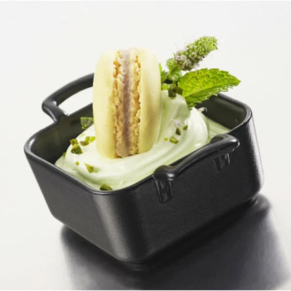 Mini Ramequin Carré Noir 7×7 Cm Belle Cuisine Revol 3