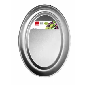 Plat Inox Ovale 25 X 17 Cm Ibili 6