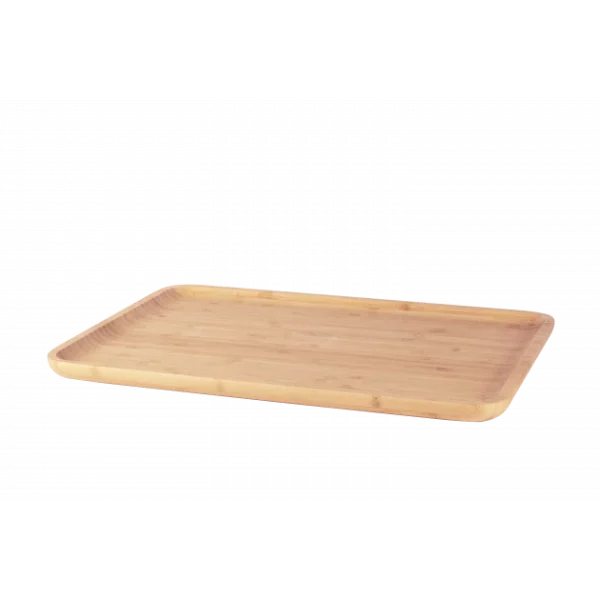 Plateau De Service En Bambou 42 X 30 Cm Pebbly 1