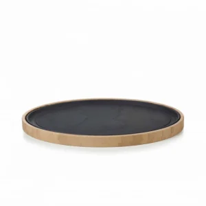 Plateau Pour Assiette Ovale Bambou 36,5 X 25 Cm Basalt Revol 14